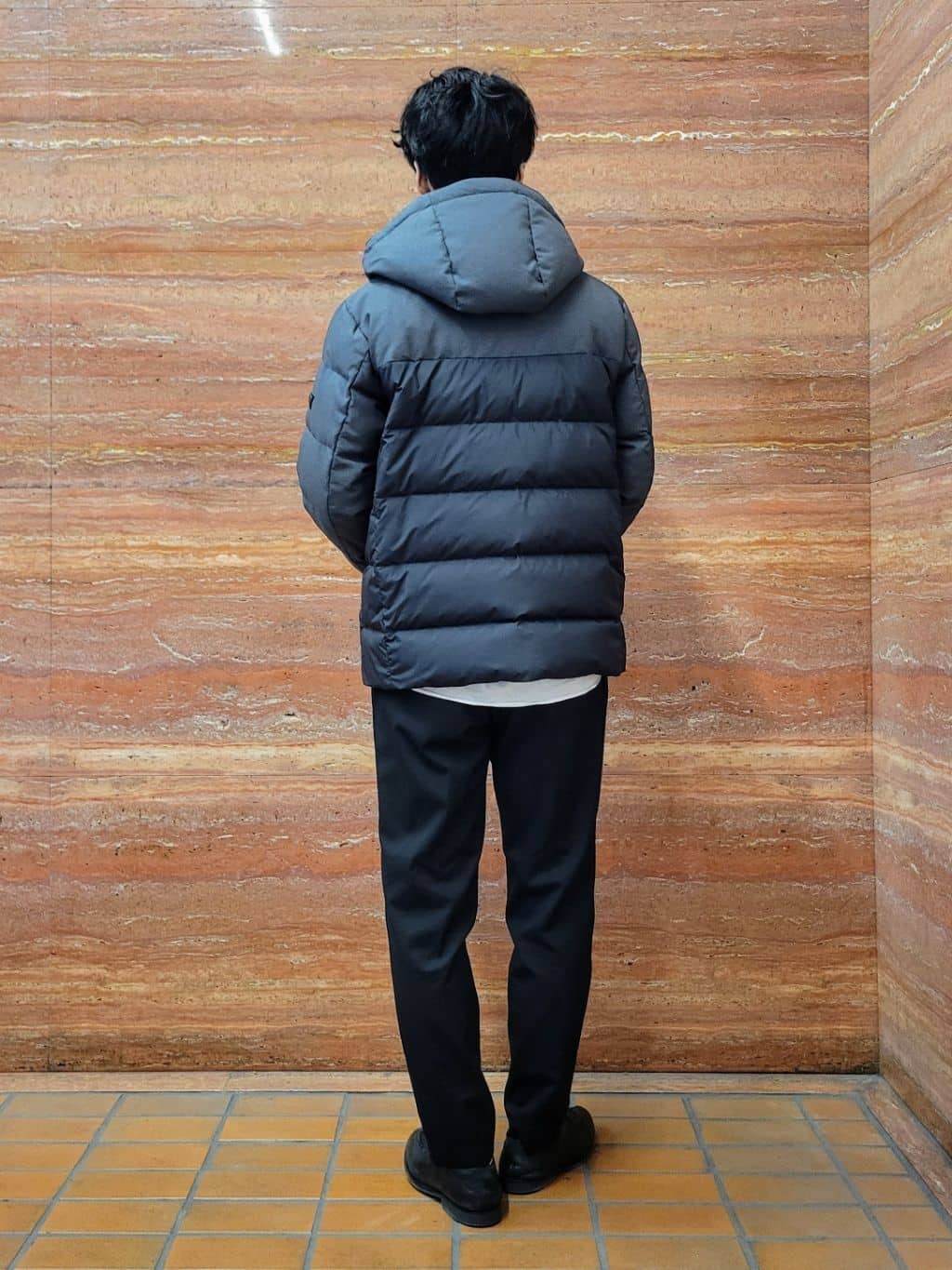 piroyaさんの「TAKEO KIKUCHI｜カラーコンビ ダウンブルゾン」を使ったコーディネート