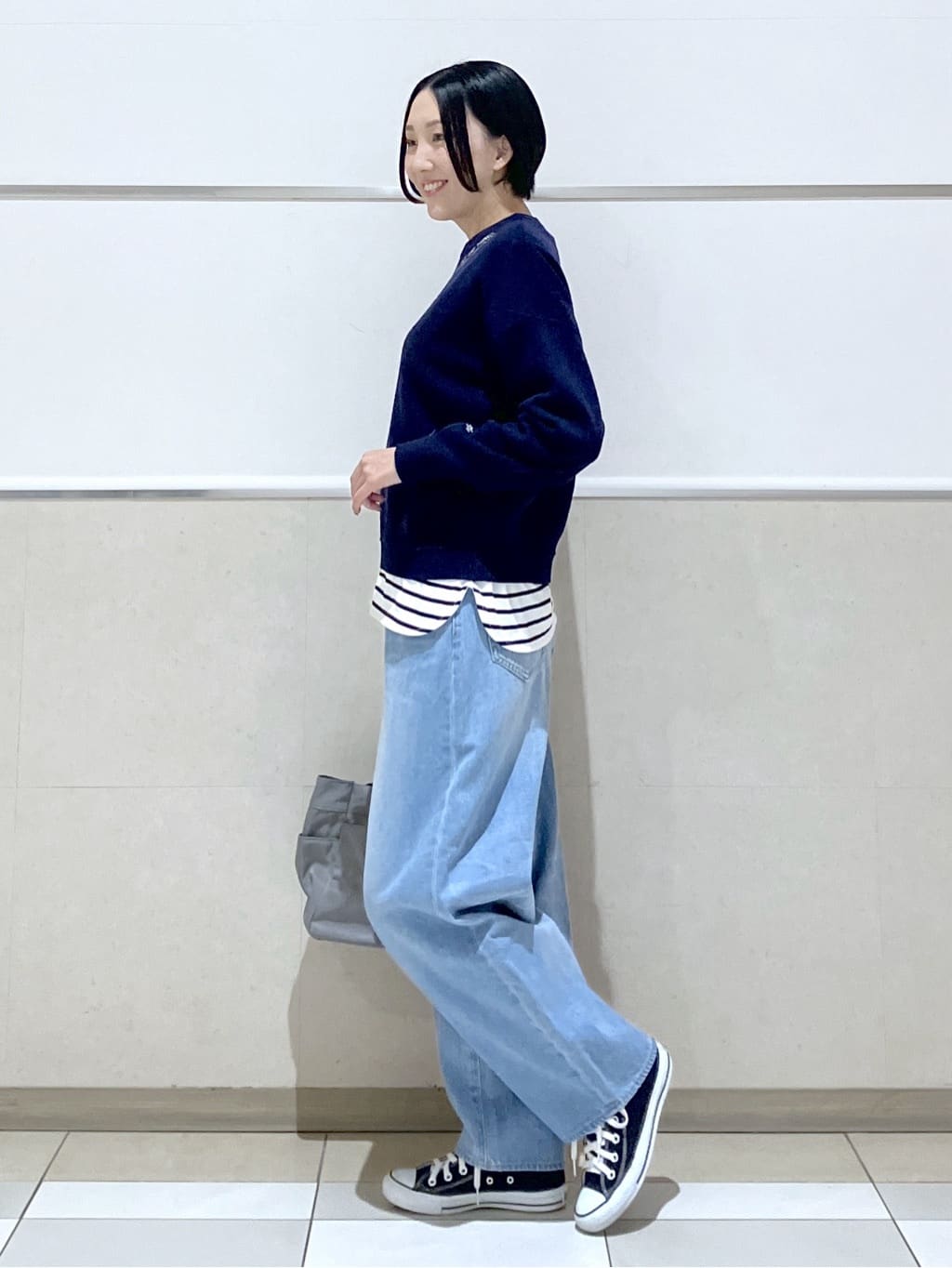 eriko さんの「Dessin｜【撥水・2WAY】ミュラーダウンコートミドル丈」を使ったコーディネート