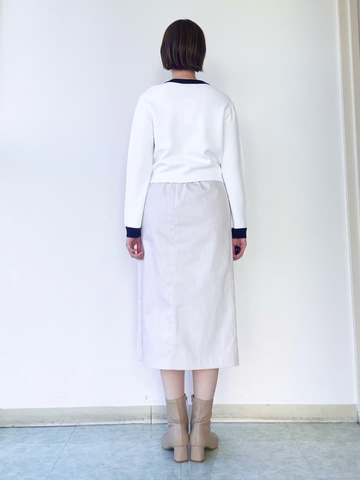 aliceさんの「UNTITLED｜【定番人気/はっ水/洗える】タスランショートトレンチコート」を使ったコーディネート