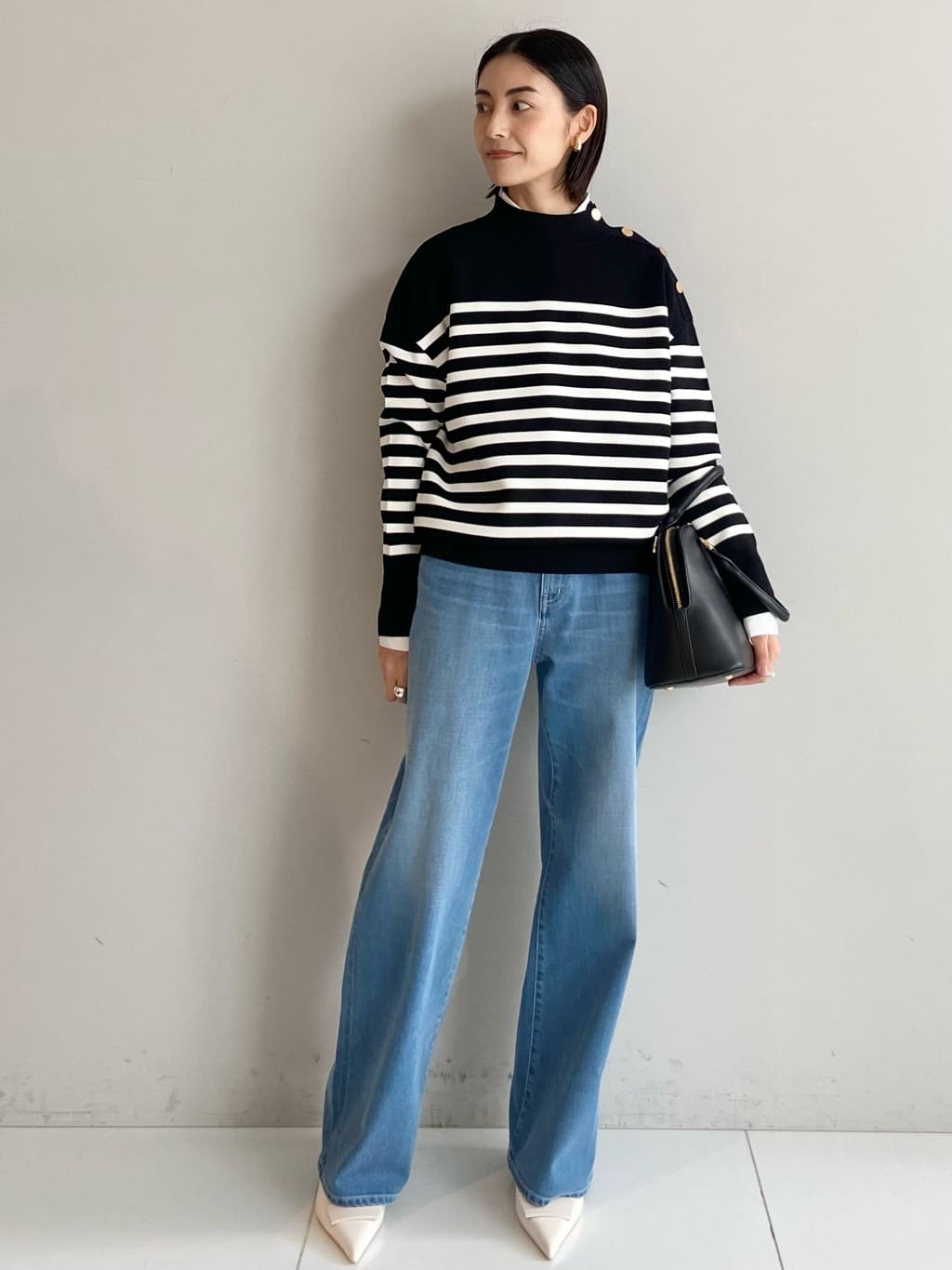 AYAさんの「UNTITLED｜【洗える】ミラノリブニット」を使ったコーディネート