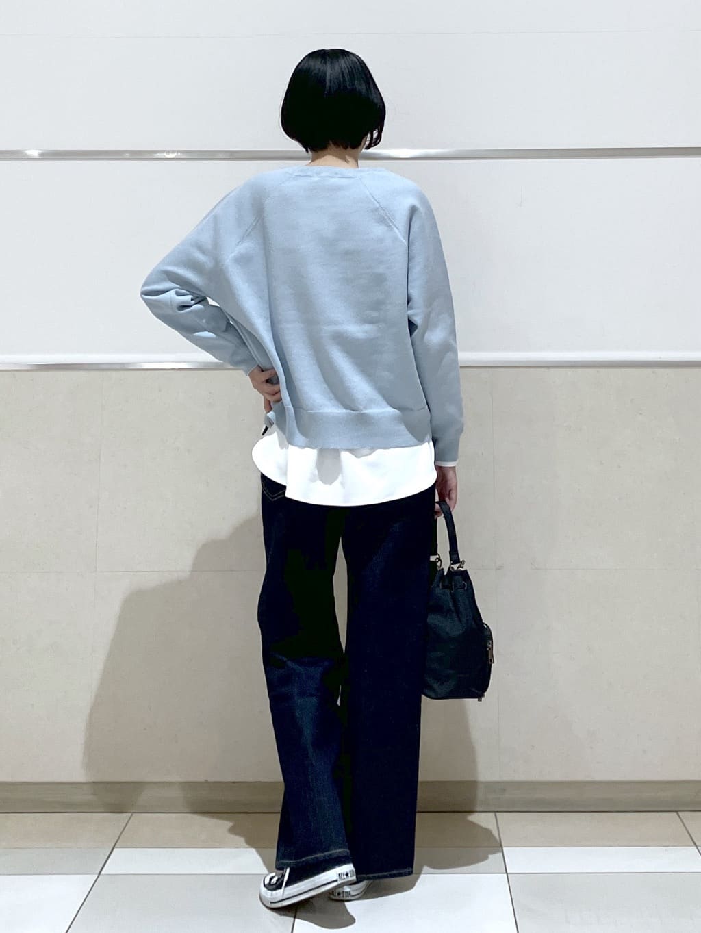 eriko さんの「Dessin｜【洗える】スウェットライクニット」を使ったコーディネート