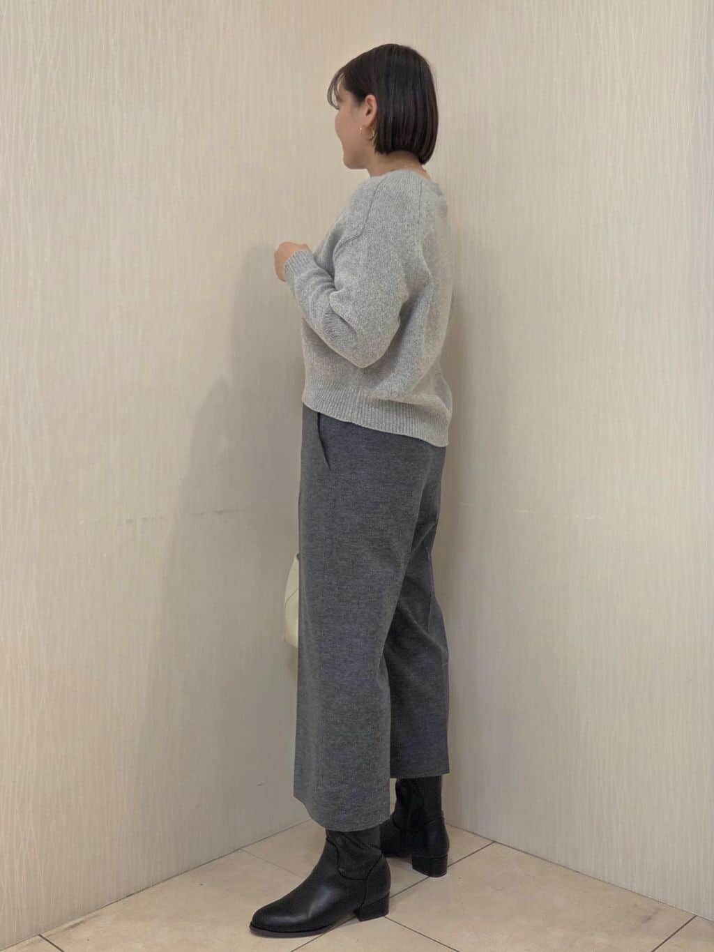 naokoさんの「UNTITLED｜【セットアップ可/ゆったり】ウール混ラメニット」を使ったコーディネート