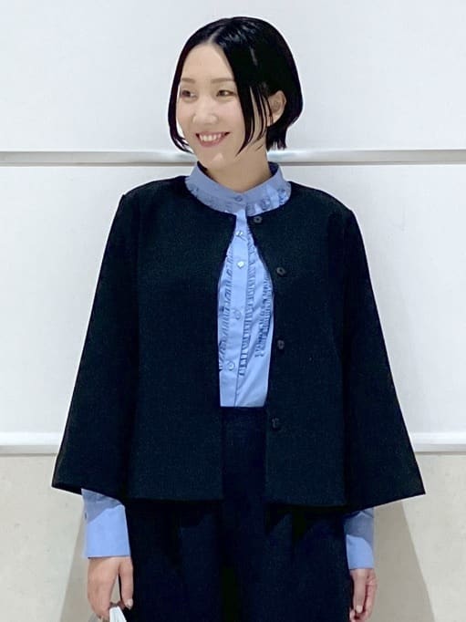 eriko さんの「Dessin｜【入卒/セレモニー/セットアップ可能】ジョーゼットパンツ」を使ったコーディネート