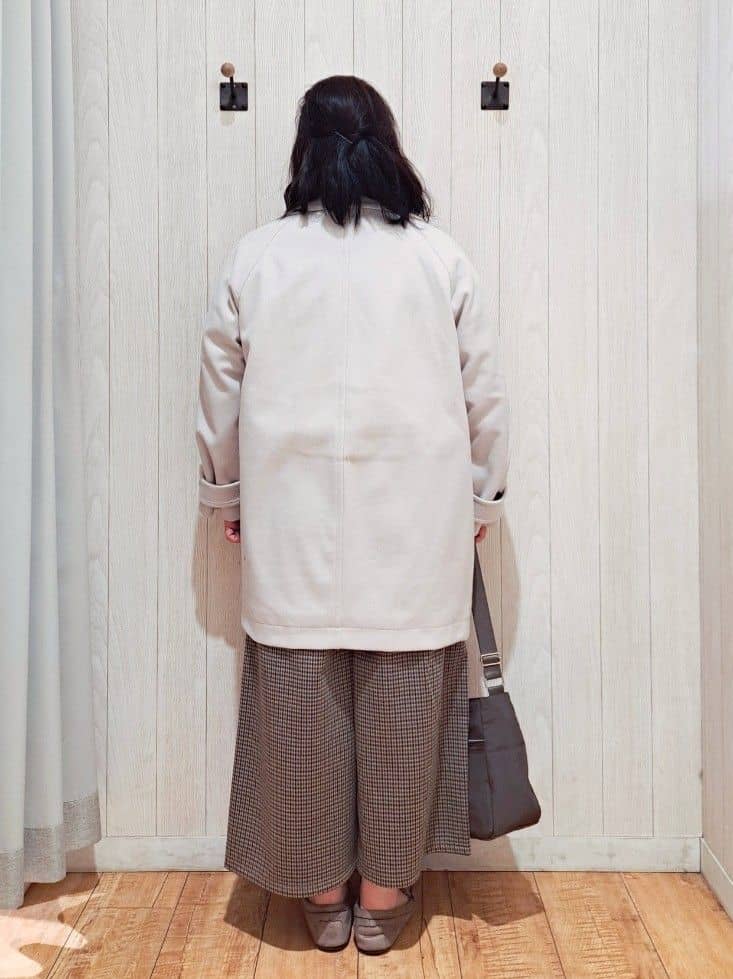 kotomiさんの「SHOO･LA･RUE｜【2WAY】こなれきれい ウール調コクーンコート」を使ったコーディネート