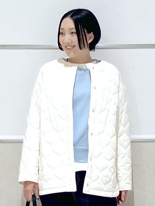 eriko さんの「Dessin｜【洗える】スウェットライクニット」を使ったコーディネート