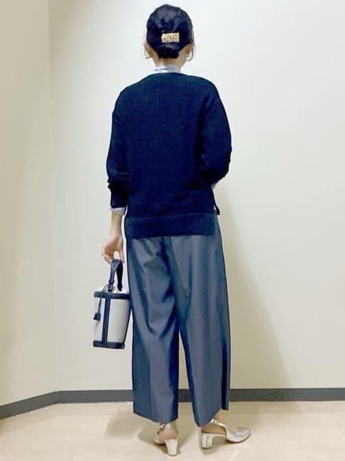  beni_gingerさんの「Reflect｜【パンツ合わせにぴったり◎】ゆったりオフボディニット」を使ったコーディネート