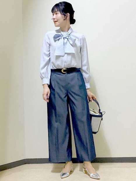  beni_gingerさんの「Reflect｜【パンツ合わせにぴったり◎】ゆったりオフボディニット」を使ったコーディネート