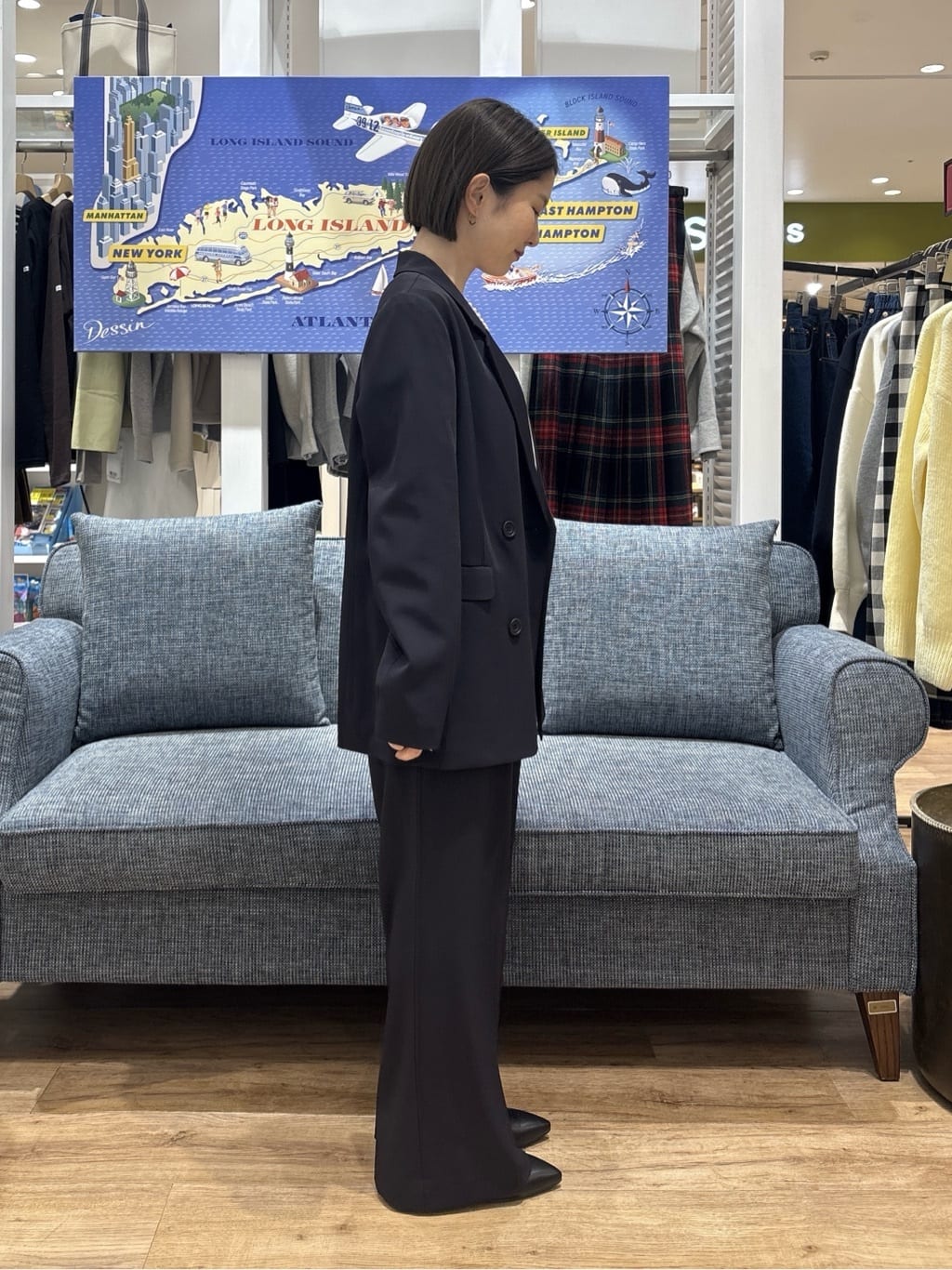 risaさんの「Dessin｜【入卒/セレモニー/お仕事/セットアップ可能】ダブルジャケット」を使ったコーディネート