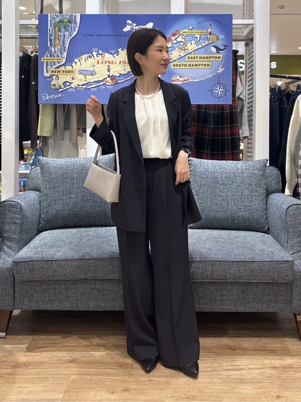 risaさんの「Dessin｜【入卒/セレモニー/お仕事/セットアップ可能】ダブルジャケット」を使ったコーディネート