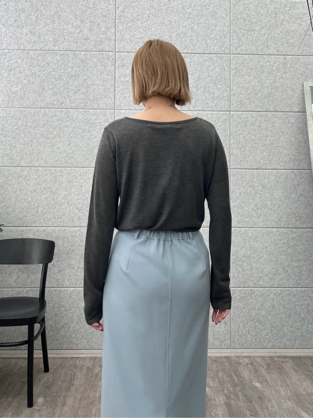 Harukaさんの「INDIVI｜ビスチェレイヤードニット」を使ったコーディネート