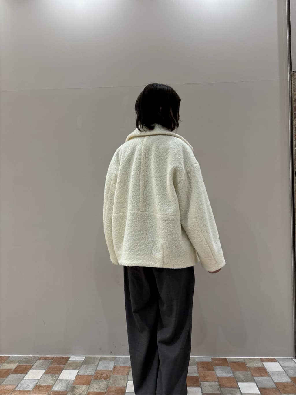 みゆさんの「INDIVI｜センタータックメランジワイドパンツ」を使ったコーディネート