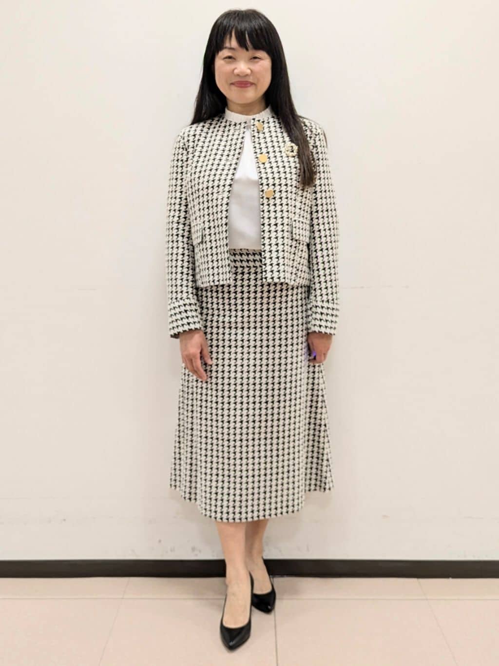 ともさんの「UNTITLED｜【セットアップ可能】クラシックチドリ ジャケット」を使ったコーディネート