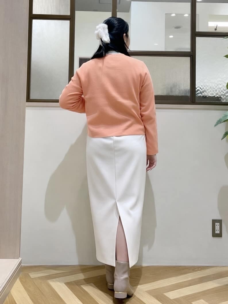 Reiさんの「grove｜【洗える】毛玉軽減クルーネックカーディガン」を使ったコーディネート