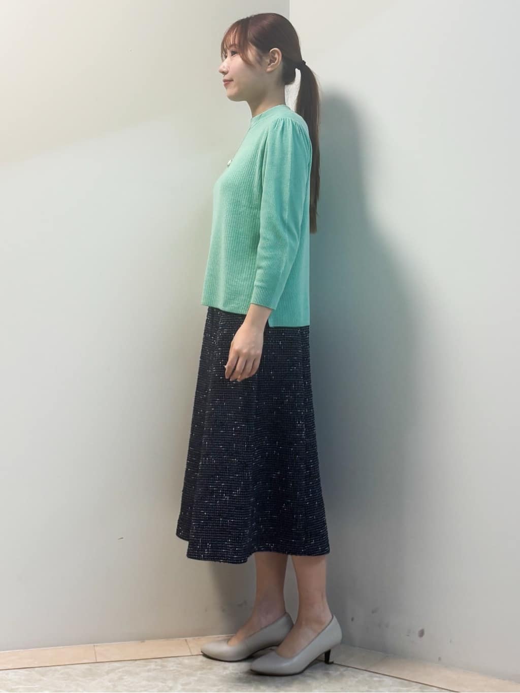 Sawaさんの「Reflect｜【SS-4Lサイズ】フーデッドミドルダウンコート」を使ったコーディネート