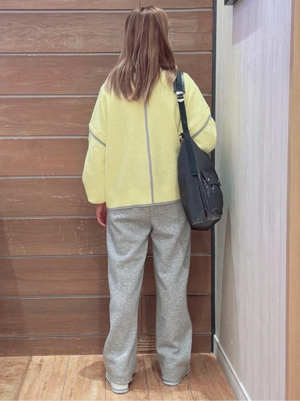 なみぞうさんの「SHOO･LA･RUE｜【S-LL】軽くてふんわりあたたかい スライバージャケット」を使ったコーディネート