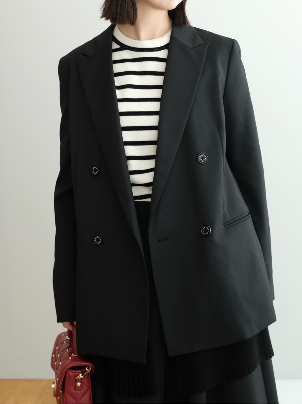 Kishimotoさんの「DRESSTERIOR｜◆ショートブーツ」を使ったコーディネート