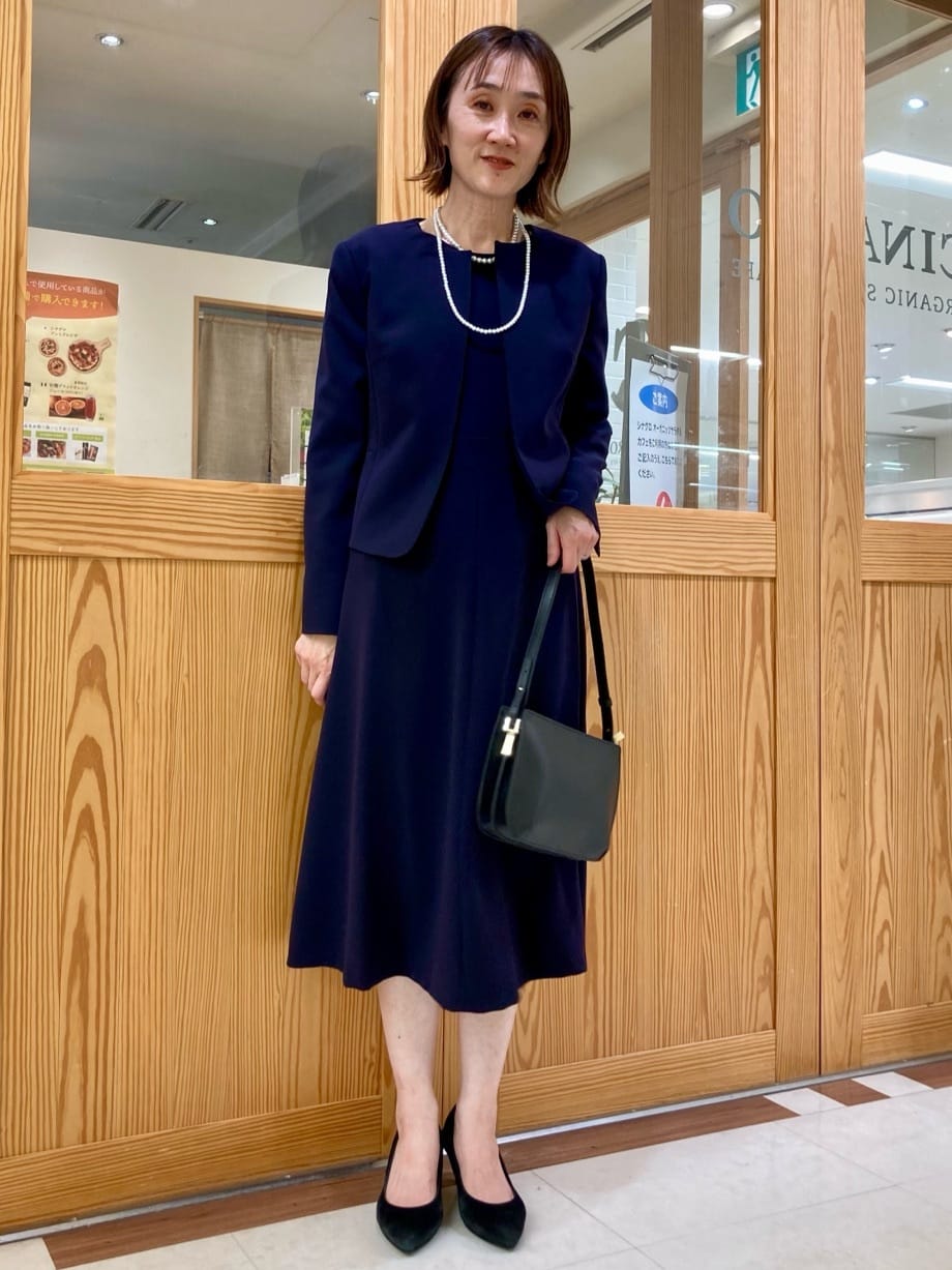 ゆうさんの「UNTITLED｜【追加6/日本製】2連フェイクパールネックレス」を使ったコーディネート