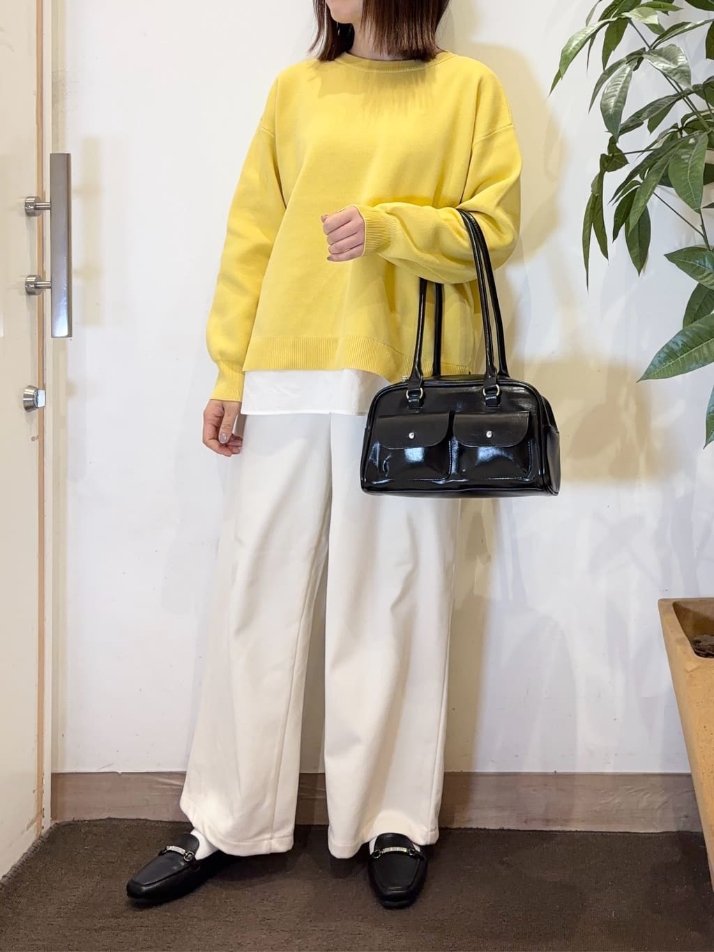宗形さんの「SHOO･LA･RUE｜【高レビュー/洗濯機可/S-LL】さらに軽くなった スポンディッシュ裾フェイクトップス」を使ったコーディネート