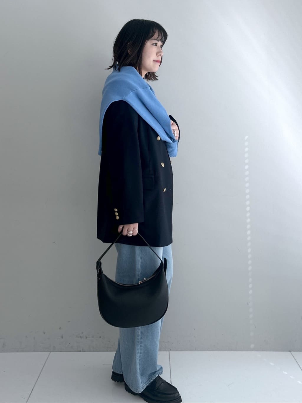 Hirokaさんの「Dessin｜ダブルジャケット」を使ったコーディネート