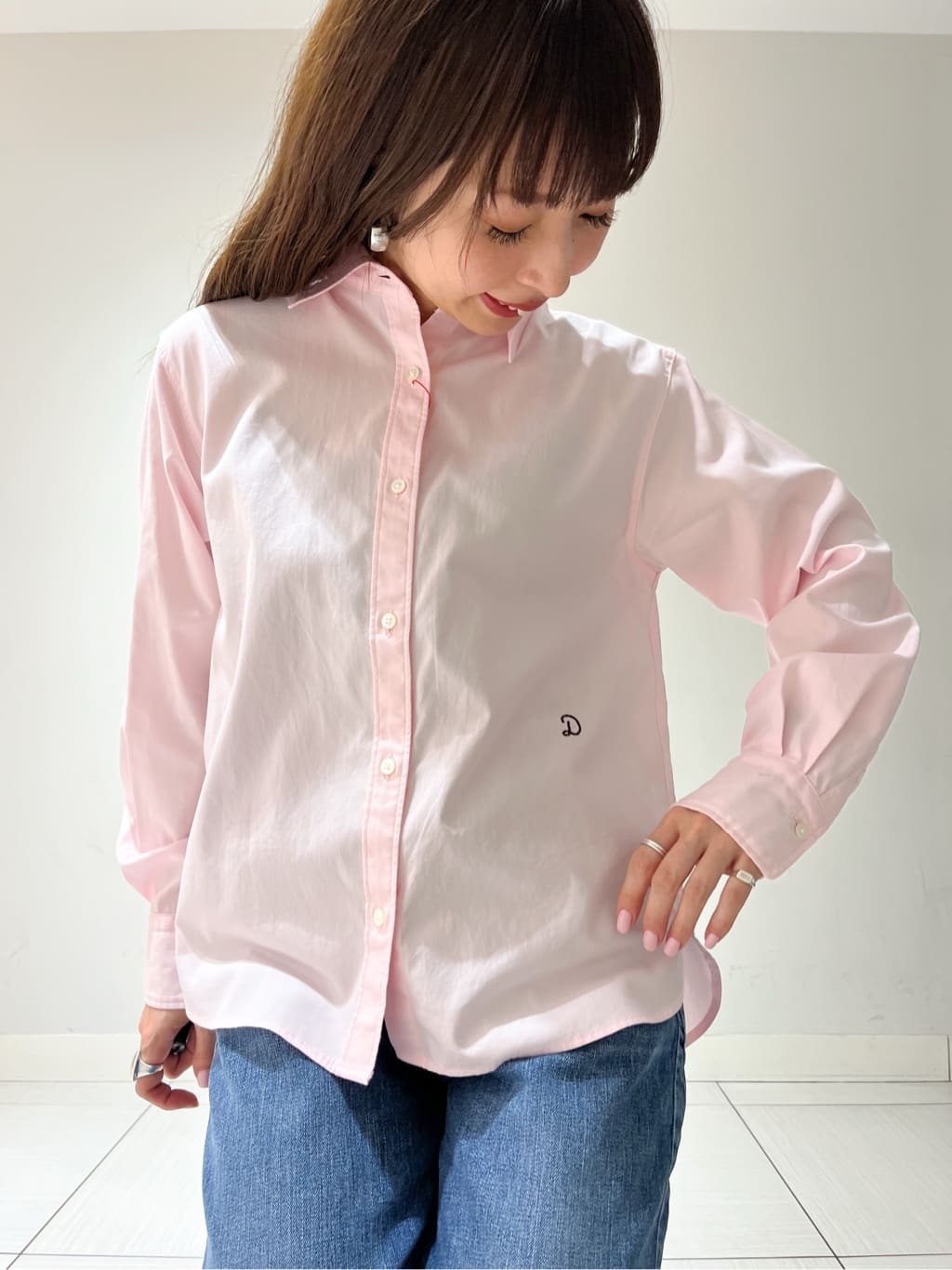 じゅんさんの「DRESSTERIOR｜【通勤用/ウォッシャブル】オックスフォードシャツ」を使ったコーディネート