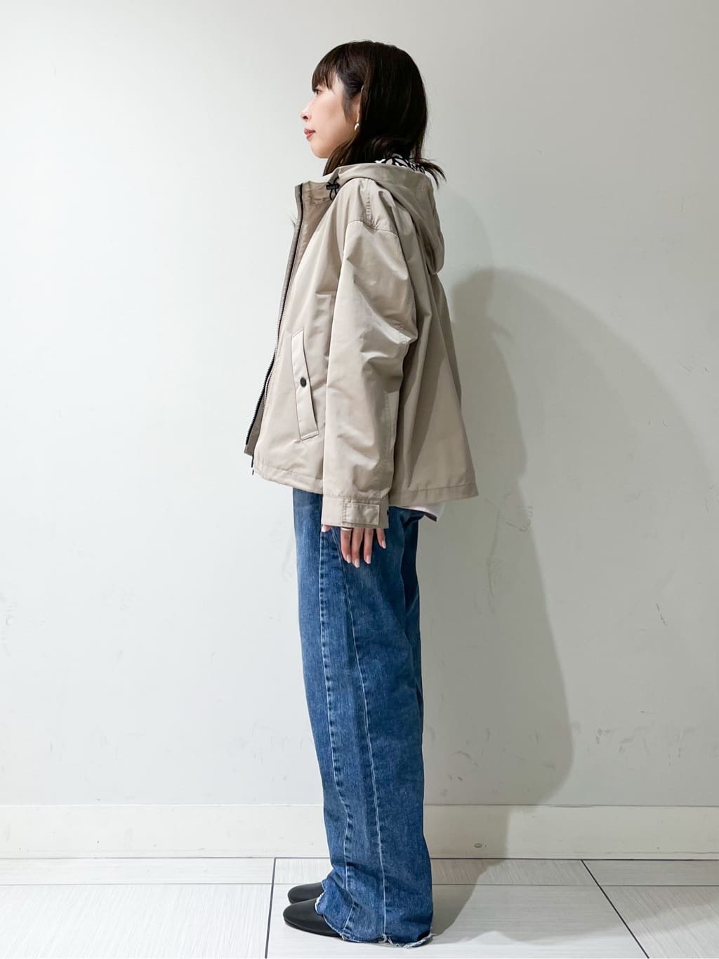 じゅんさんの「DRESSTERIOR｜【ウォッシャブル/撥水素材】撥水ツイル マウンテンパーカー」を使ったコーディネート
