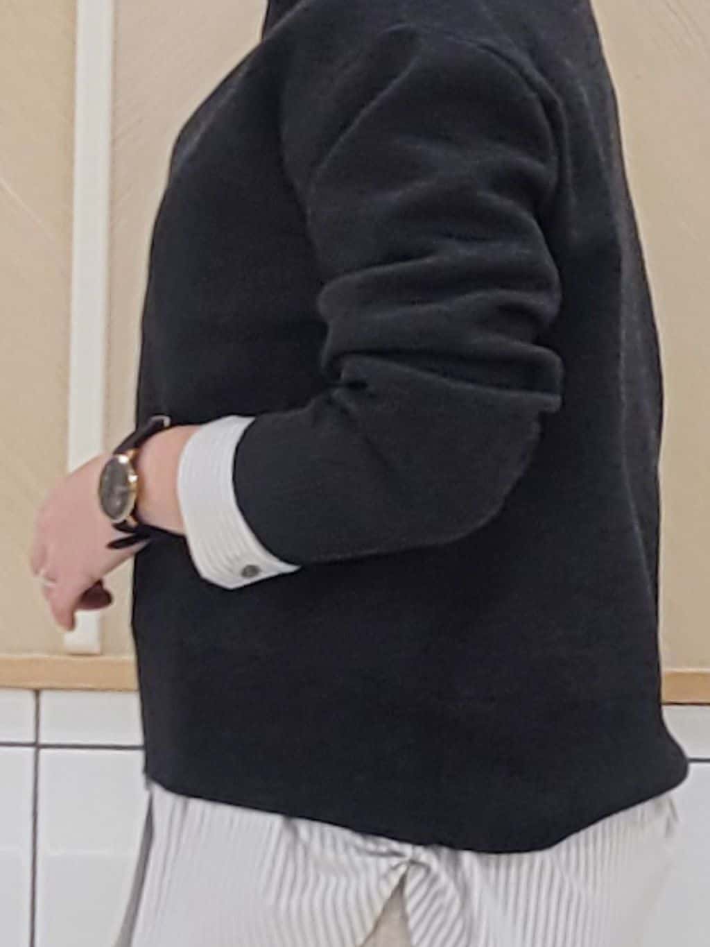tomoさんの「COUP DE CHANCE｜【手洗い可／日本製】ベーシックシャツ」を使ったコーディネート