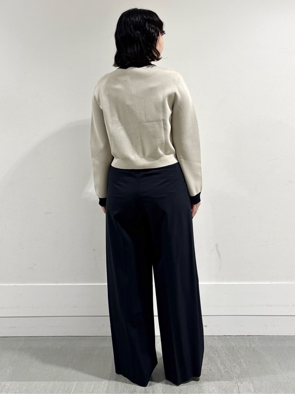 モエカさんの「UNTITLED｜【洗える/ジャケット風】ミラノリブカーディガン」を使ったコーディネート