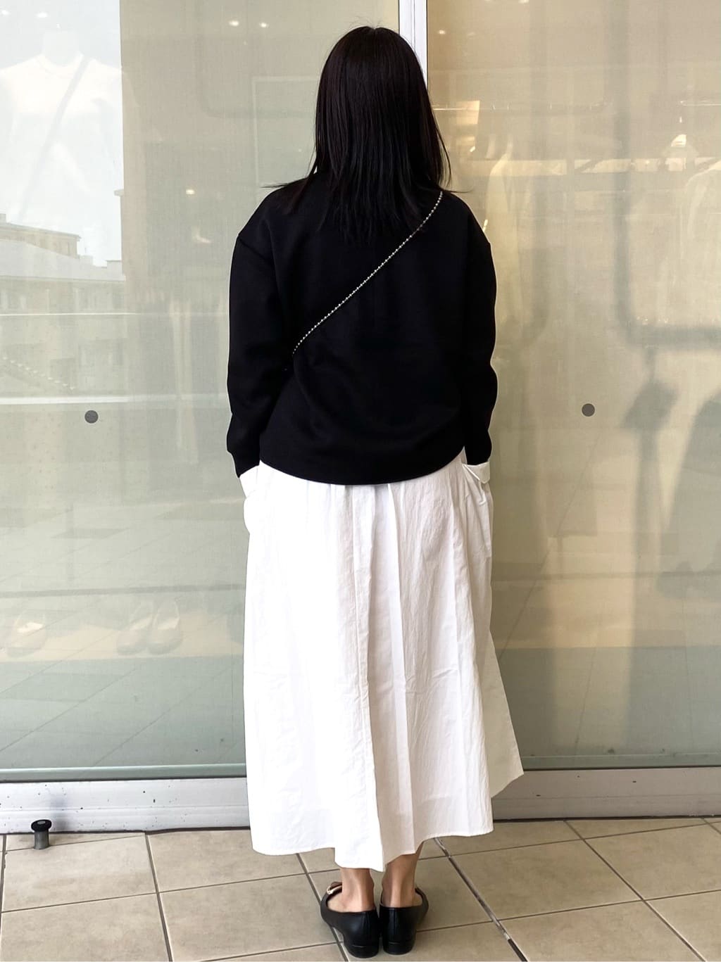Jeanさんの「OPAQUE.CLIP｜リラクシーボリュームスリーブトップス【洗濯機OK】」を使ったコーディネート
