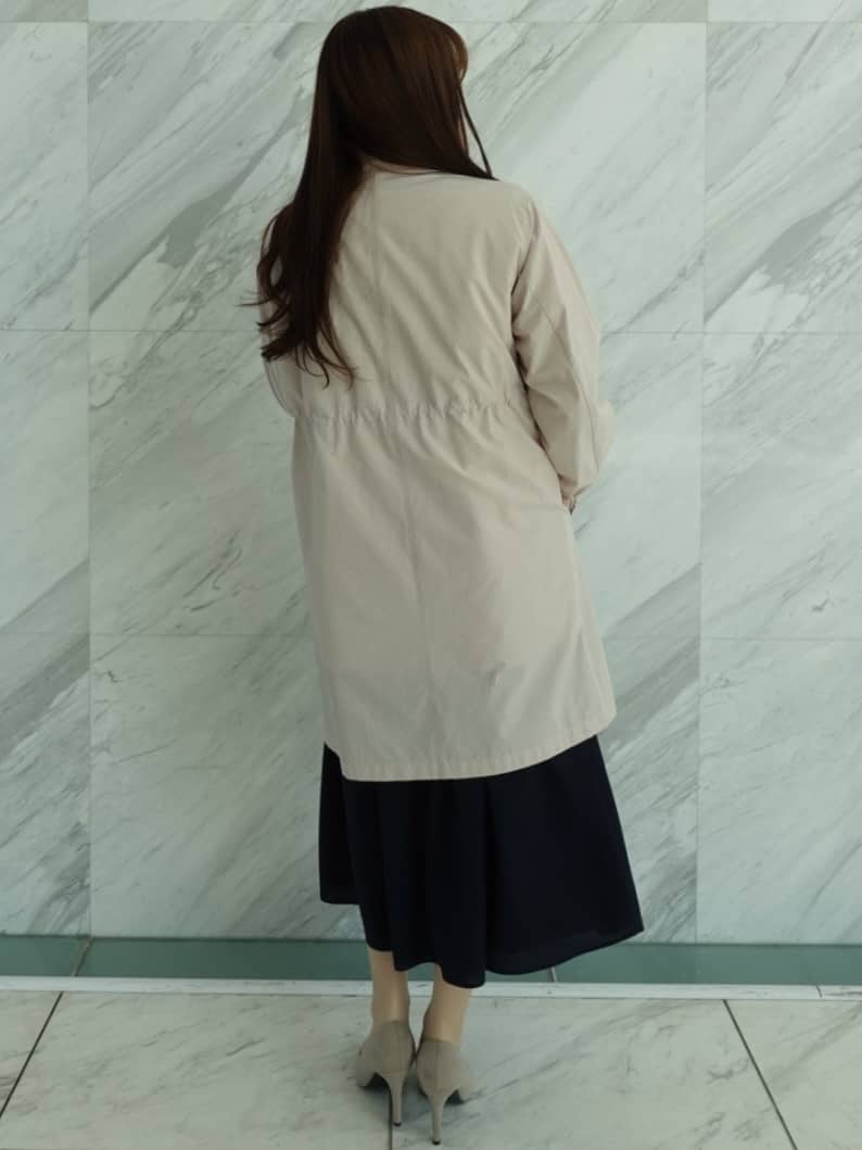 sayaさんの「COUP DE CHANCE｜【手洗い可／ライナー取り外し可】モッズコート」を使ったコーディネート
