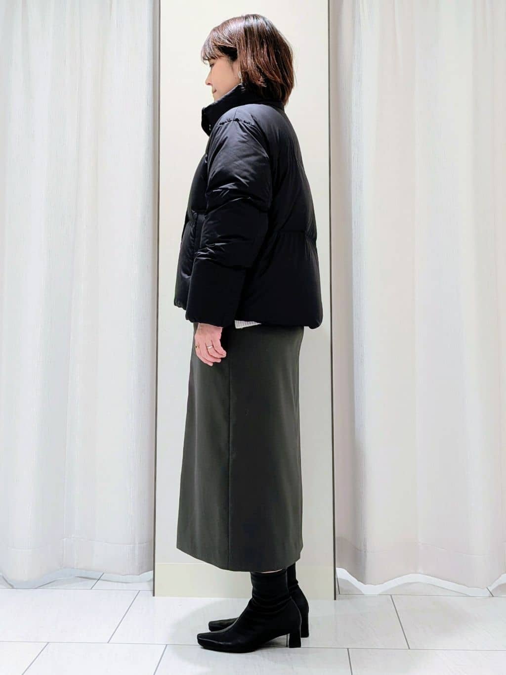 Onumaさんの「UNTITLED｜【トレンド/撥水機能/防寒】ショートダウンコート」を使ったコーディネート