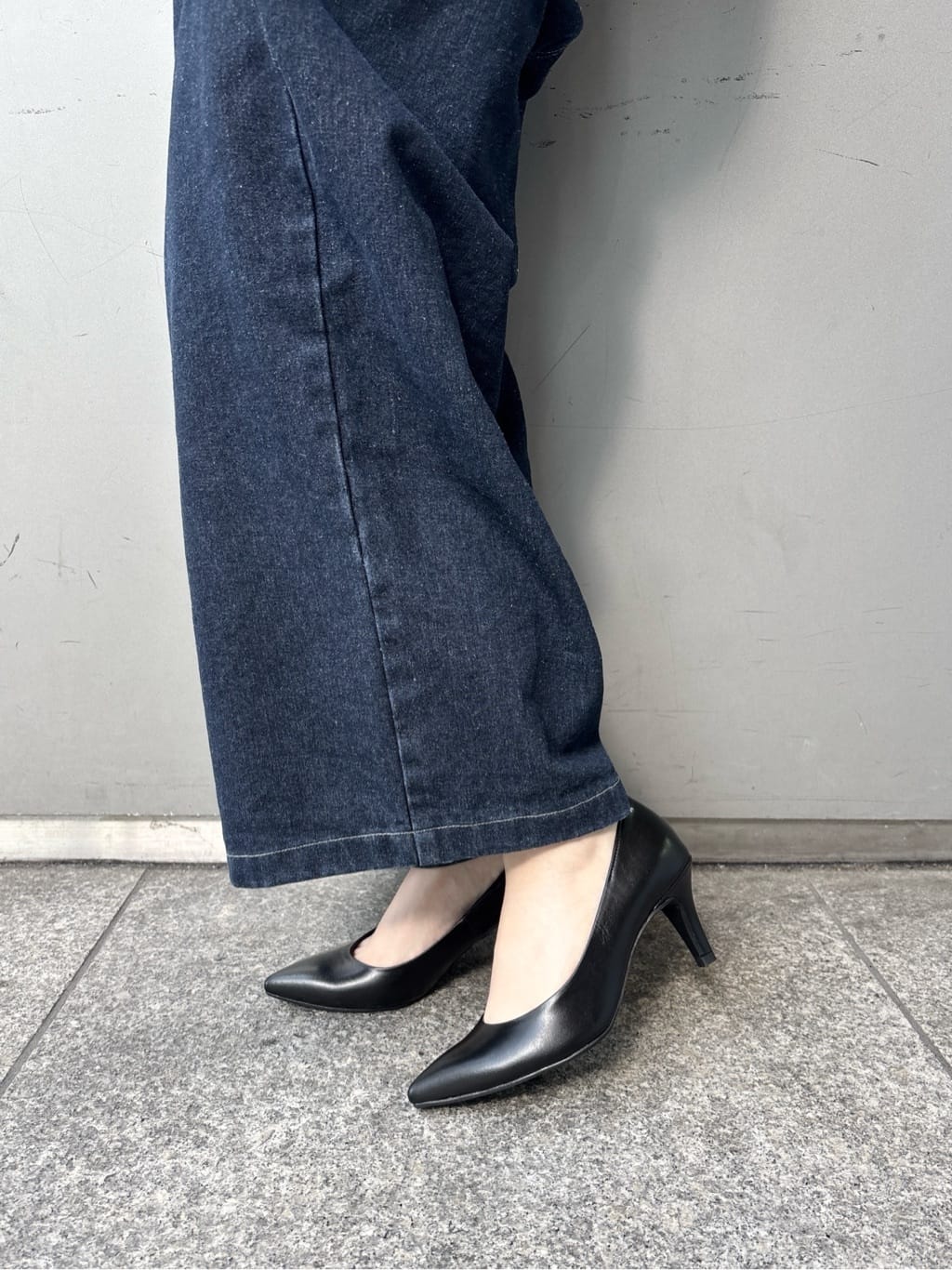 まっきーさんの「ESPERANZA｜◆【晴雨兼用/12時間パンプス】約7.5cm 歩きやすくて疲れにくい」を使ったコーディネート