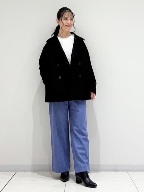 kayoさんの「INDIVI｜【洗える】エアリーシャギートップス」を使ったコーディネート