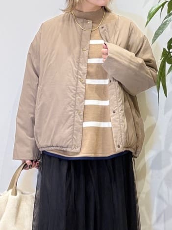 misakiさんの「SHOO･LA･RUE｜【洗濯機可】セレモニーからデイリーまで ふんわり軽やか チュールギャザースカート」を使ったコーディネート