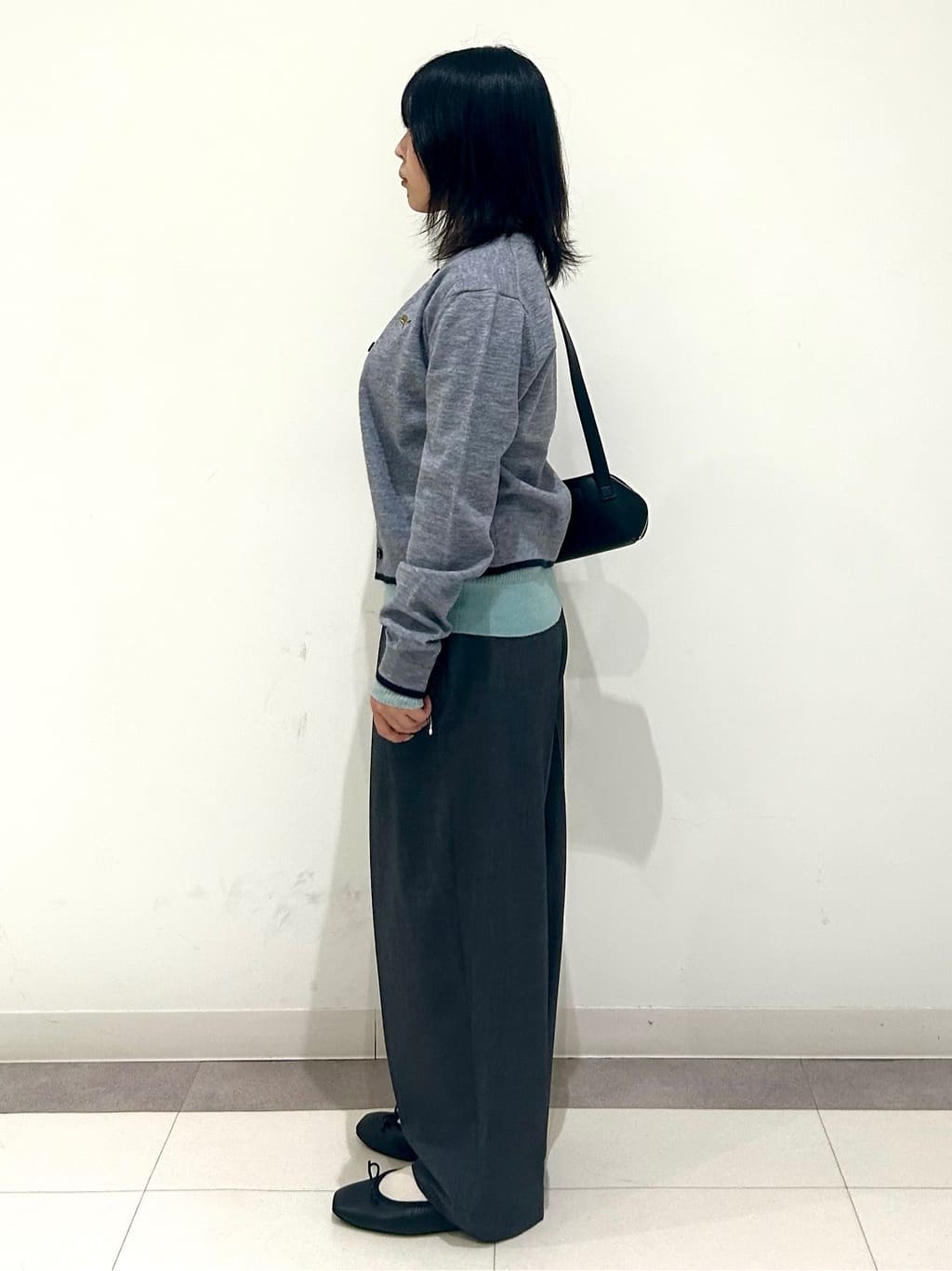 とりみさんの「DRESSTERIOR｜◆ソフトレザーバレエシューズ」を使ったコーディネート