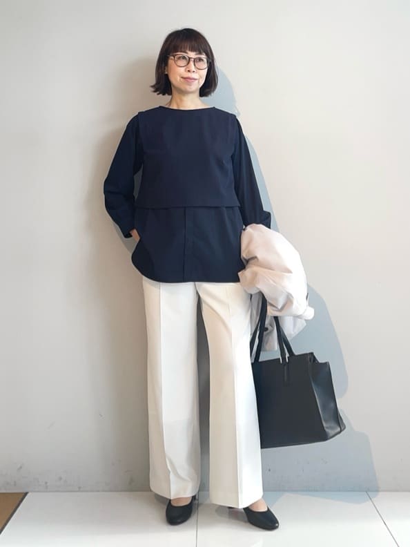 murayamaさんの「INDIVI｜【撥水／UVケア／2WAY】超軽量ライナー付ライトトレンチコート」を使ったコーディネート