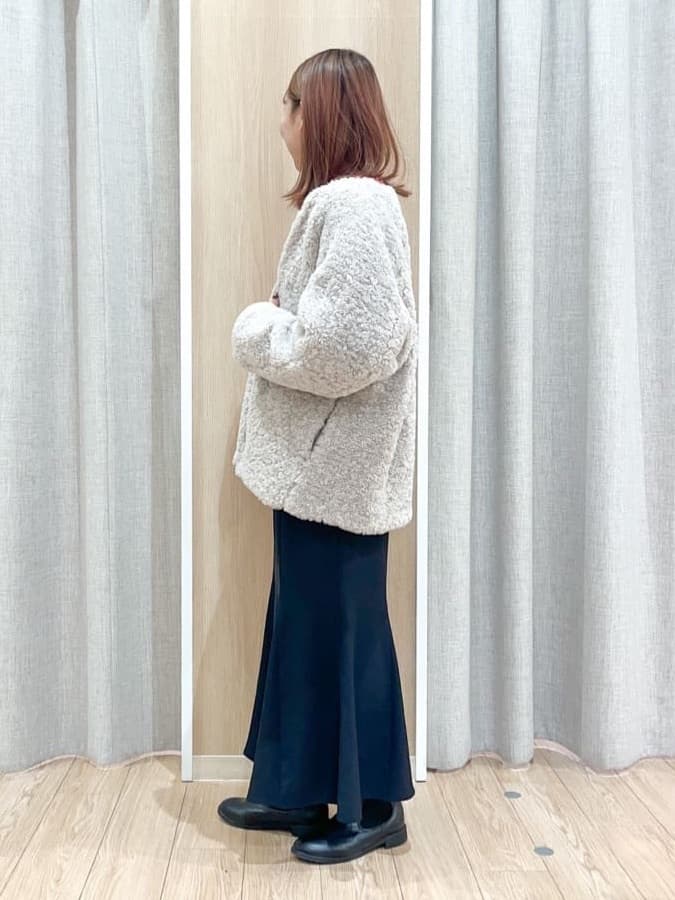 みーちゃんさんの「grove｜最終お値下げ！！【名品アウター/3WAY・はっ水】ボアライナー付きモッズコート」を使ったコーディネート