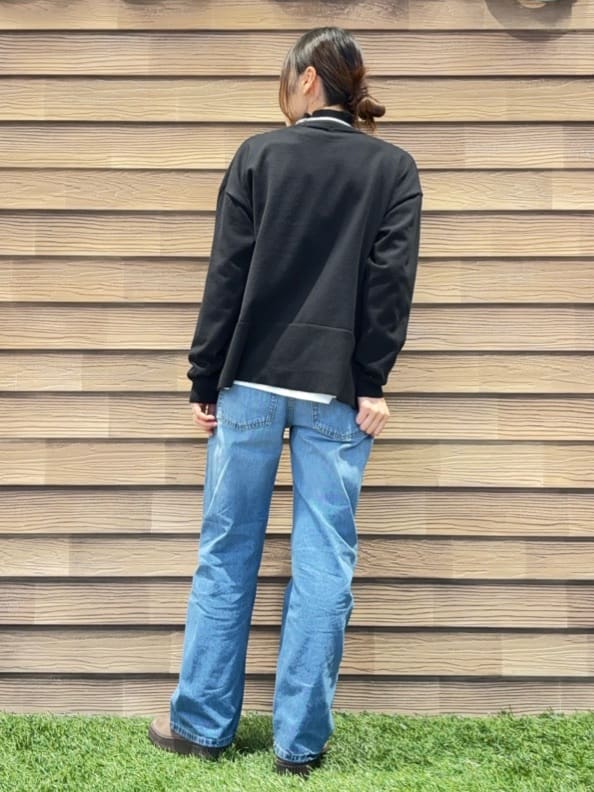 himiさんの「SHOO･LA･RUE｜【2点セット/洗濯機可/S-LL】着回しがきく もちもちハイネックニット+裾シャツインナー」を使ったコーディネート