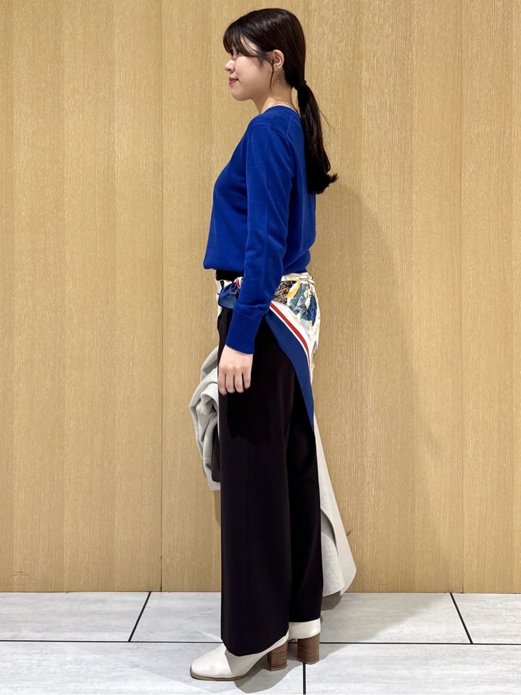 nanaさんの「UNTITLED｜【あったか素材/ストレッチ性】裏起毛ワイドパンツ」を使ったコーディネート