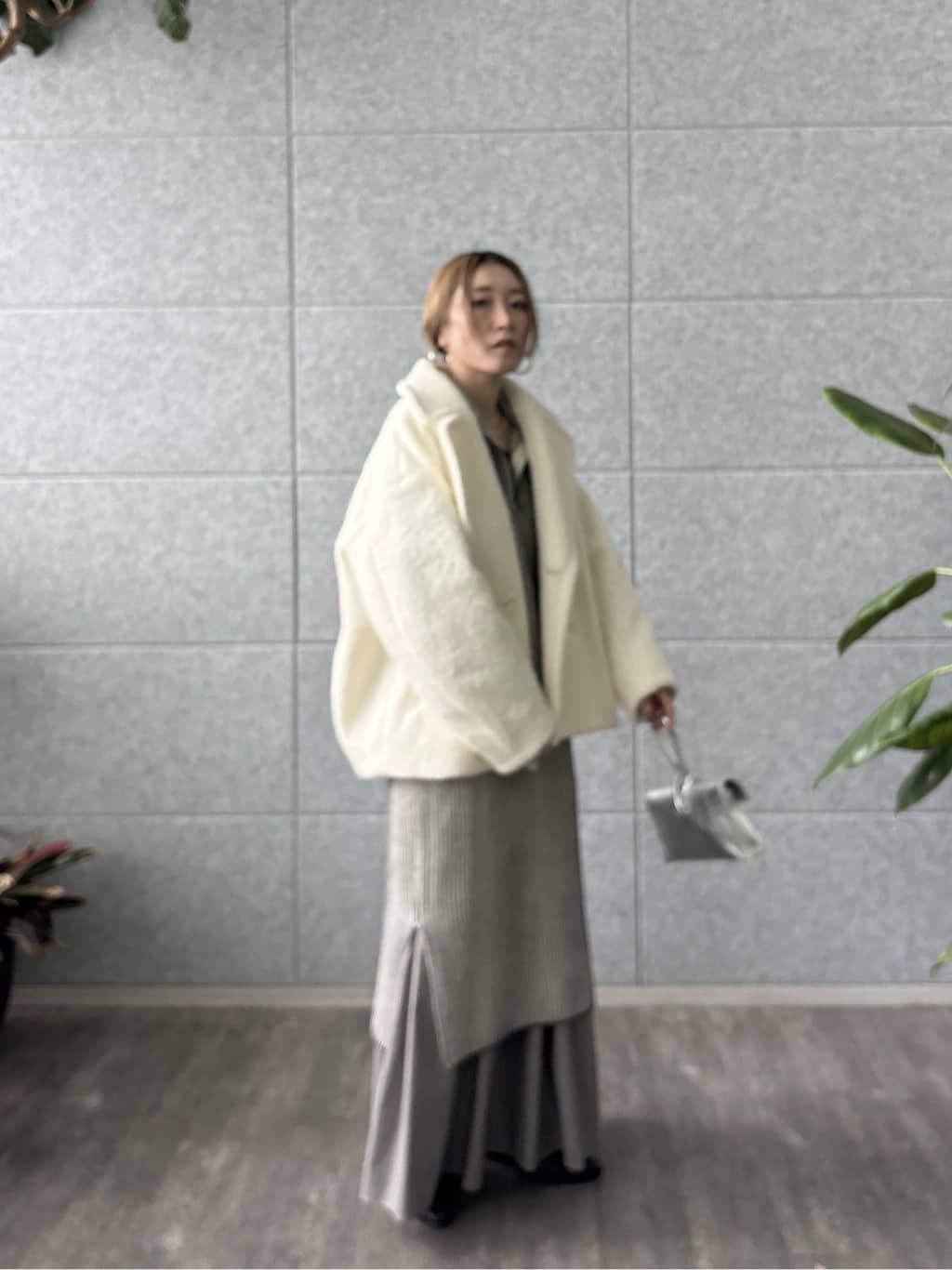 kotakiさんの「INDIVI｜スタンドネックニットワンピース」を使ったコーディネート