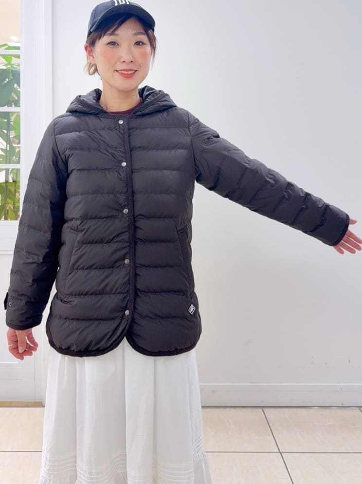 Osawaさんの「Dessin｜【撥水・2WAY】ミュラーダウンコートミドル丈」を使ったコーディネート