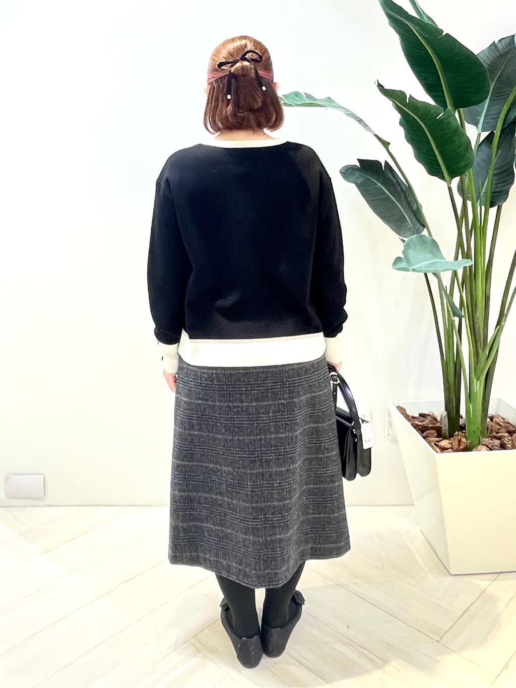 Tomoさんの「UNTITLED｜【アンサンブル可/ジャケット風】ウールミラノリブカーディガン」を使ったコーディネート