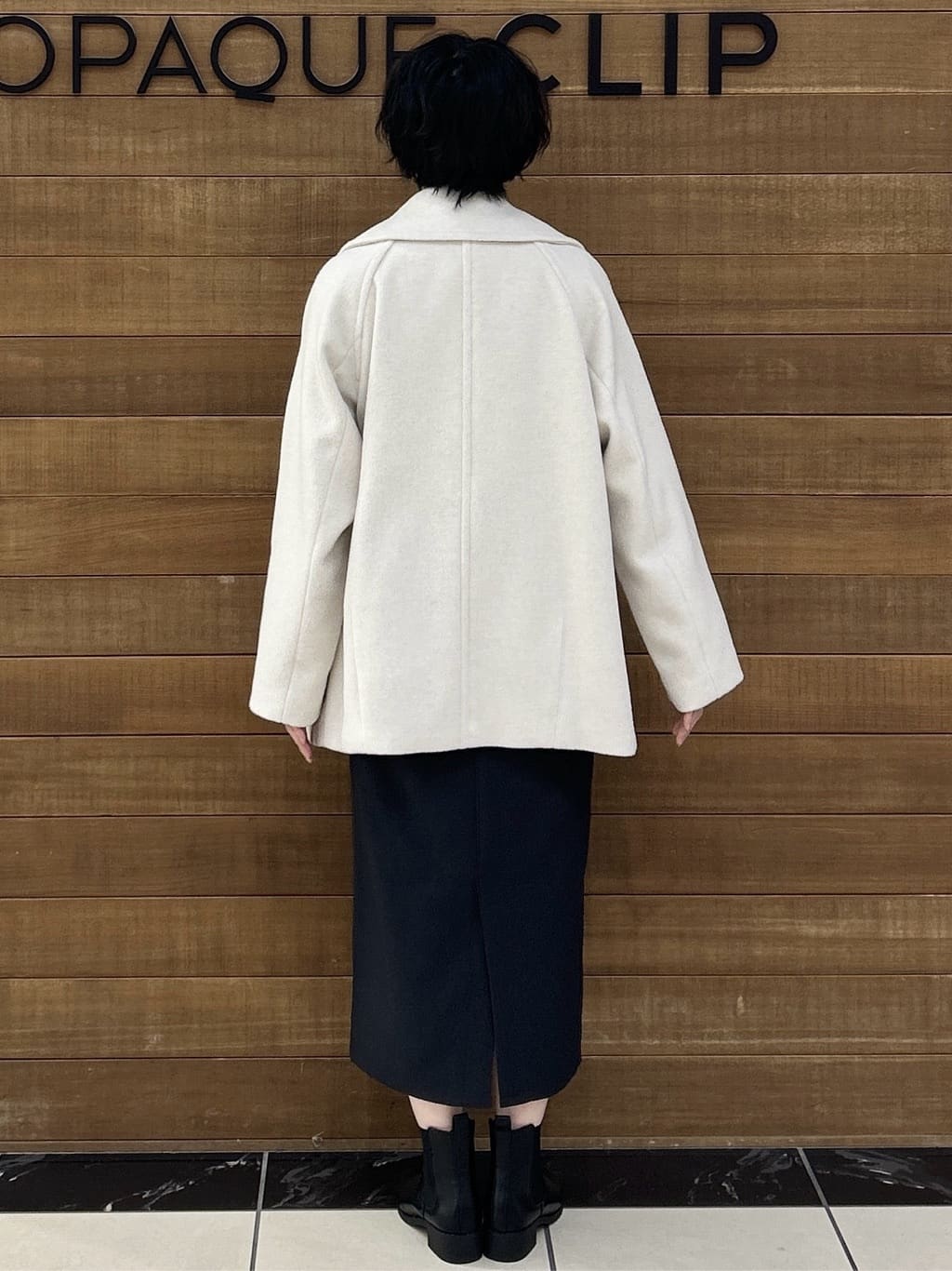 ゆうあさんの「OPAQUE.CLIP｜サイドゴアブーツ」を使ったコーディネート
