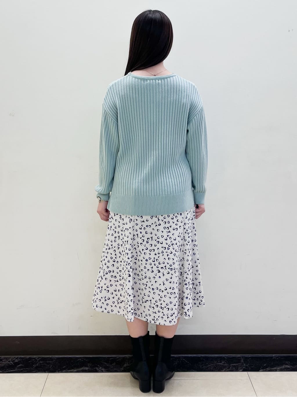 mikikoさんの「Reflect｜【ゆったり着られる◎】ワイドリブニットプルオーバー」を使ったコーディネート