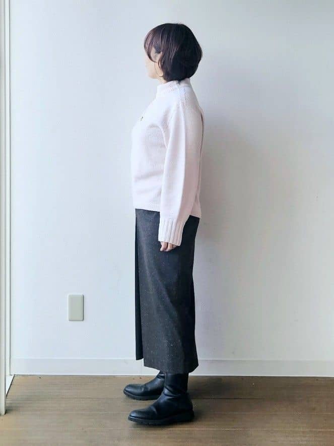 やじまさんの「UNTITLED｜【着回しが効く／オンオフアウター】ウールショートコート」を使ったコーディネート