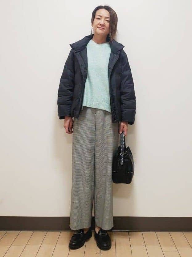 yuuさんの「Reflect｜【すっきりシルエット】ショート丈ダウンコート」を使ったコーディネート