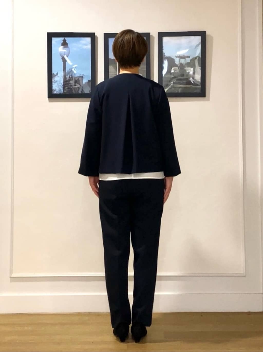 Hiroさんの「Dessin｜【洗える】ジョーゼットブラウス」を使ったコーディネート