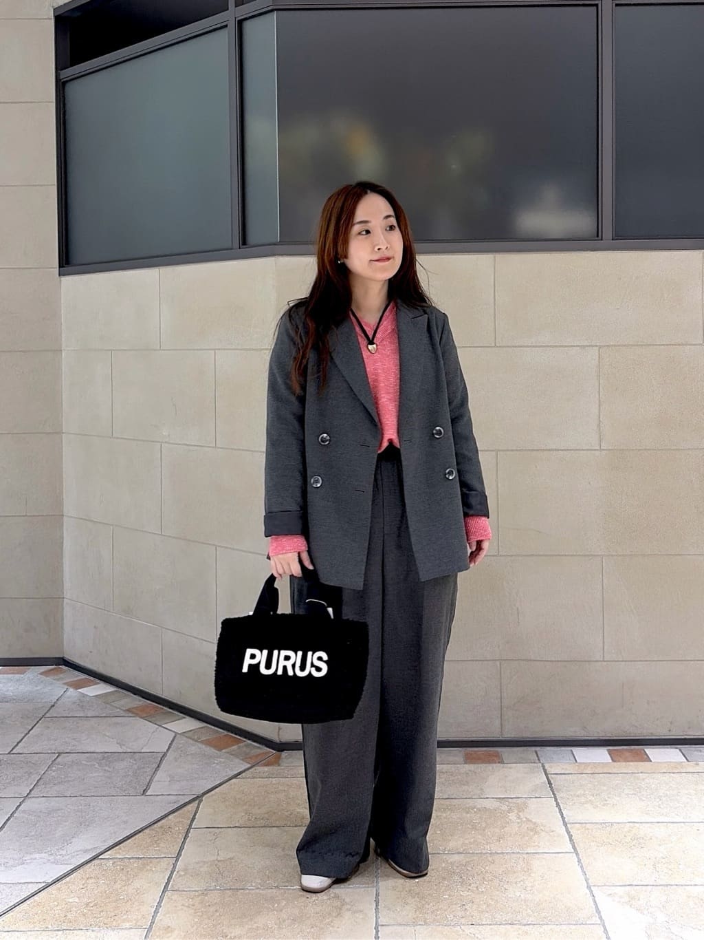 よねさんの「INDIVI｜シグネチャーシアーロンT」を使ったコーディネート