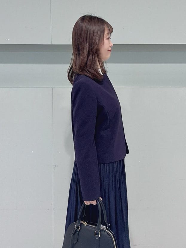 makiさんの「UNTITLED｜【きれいめ/スタイリッシュ】2WAYスタンドカラーロングコート」を使ったコーディネート