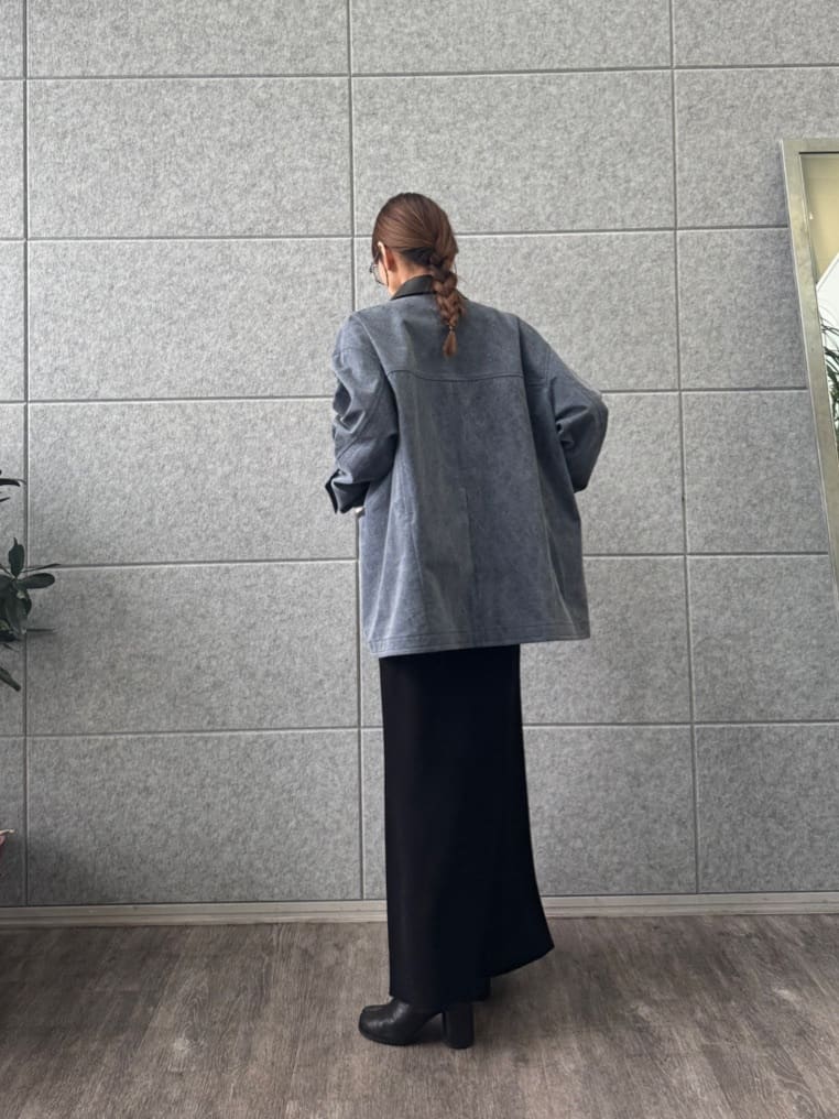 designer yukaさんの「CODE A｜pigment denim coverall」を使ったコーディネート