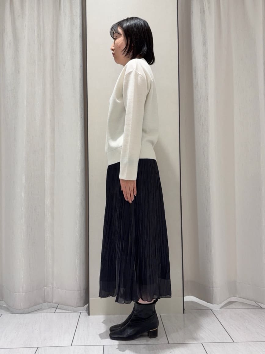 わたなべさんの「UNTITLED｜【洗える】モックネックミラノリブニット」を使ったコーディネート